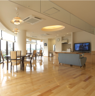 見晴らしの良いリビングダイニング