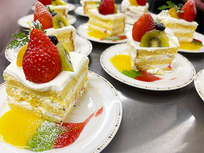 2025年クリスマス会_クリスマスケーキ